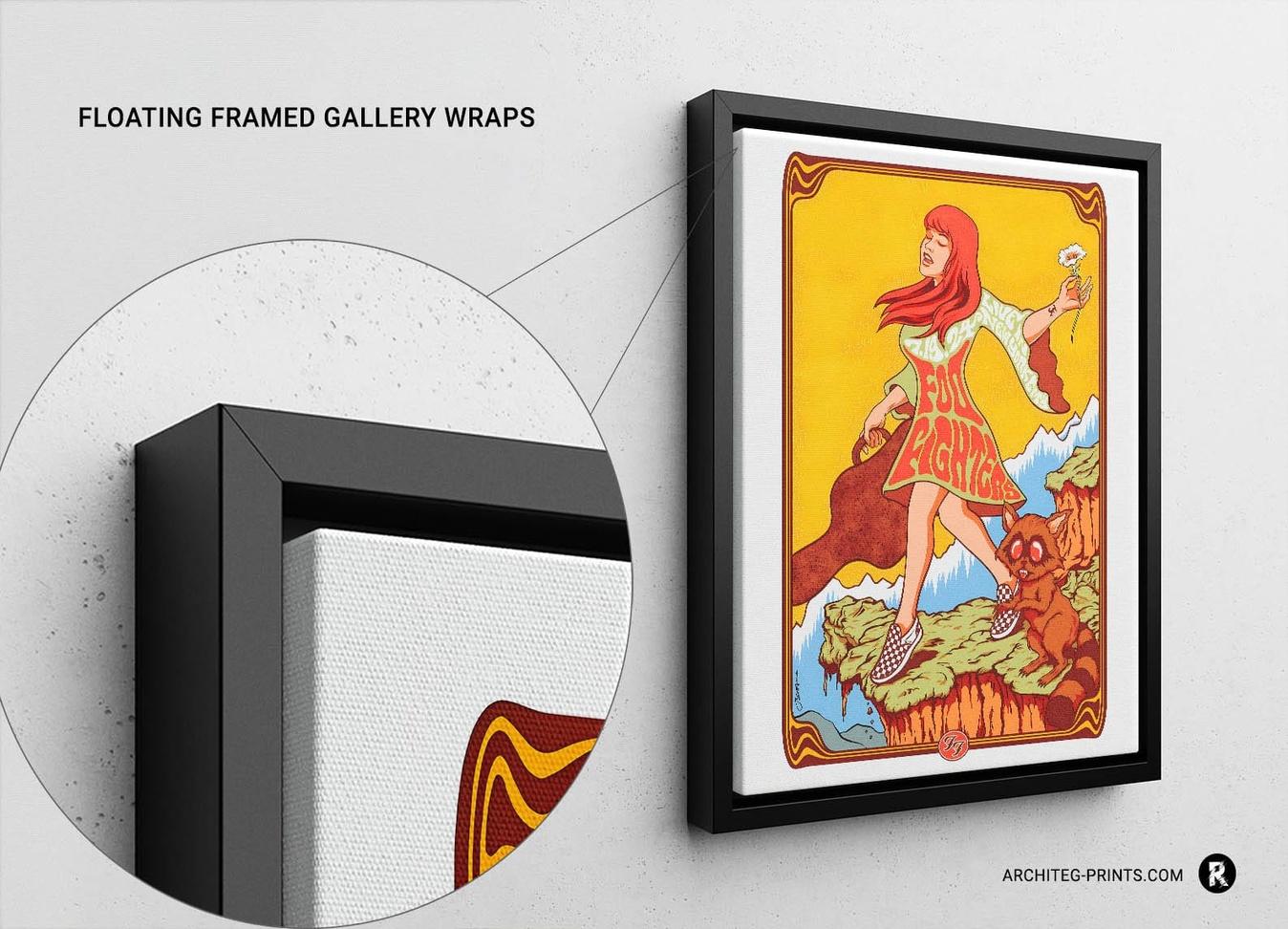 Citifield July 19 Poster Foo Fighters - Citi Field Show Poster